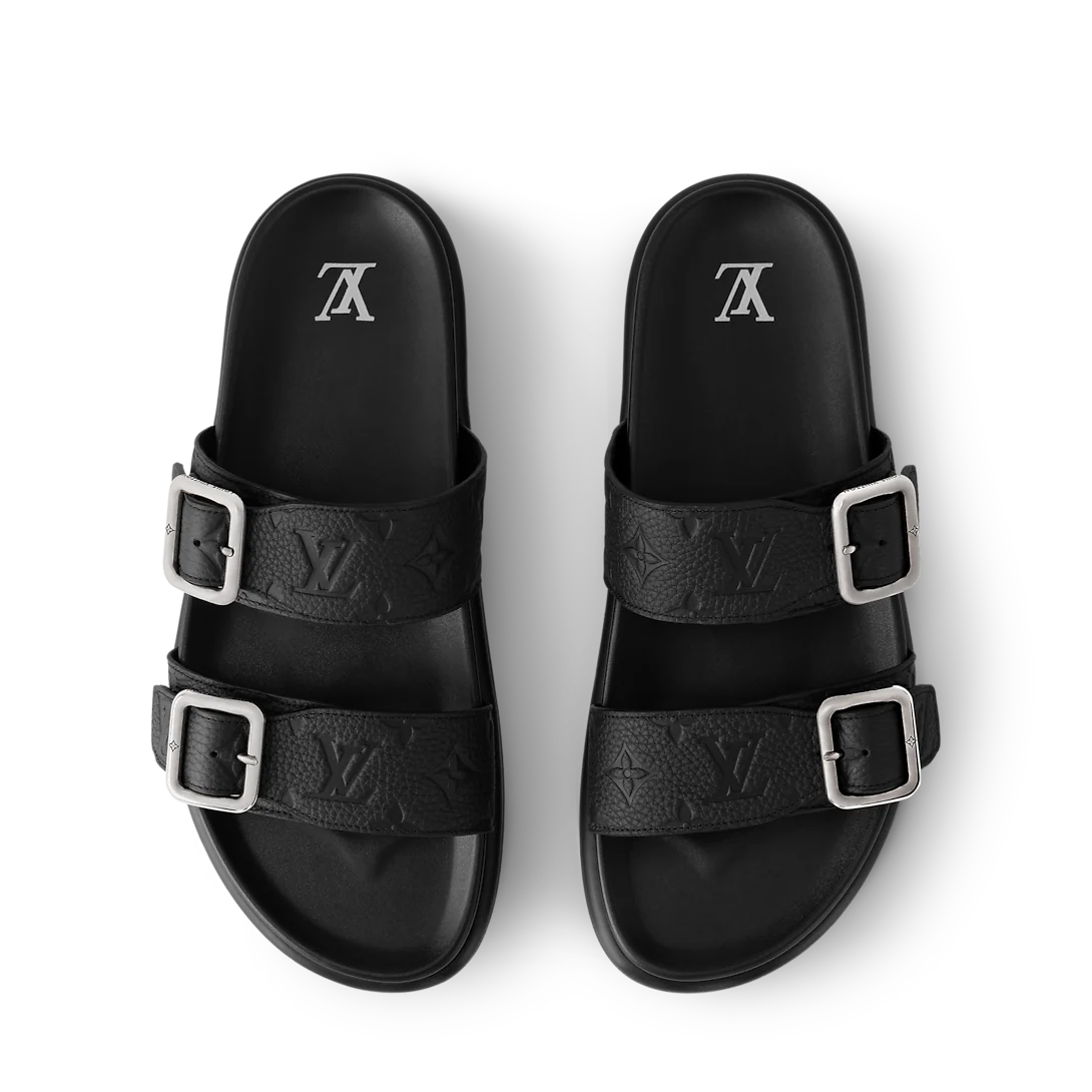 LV Venice Mule Black