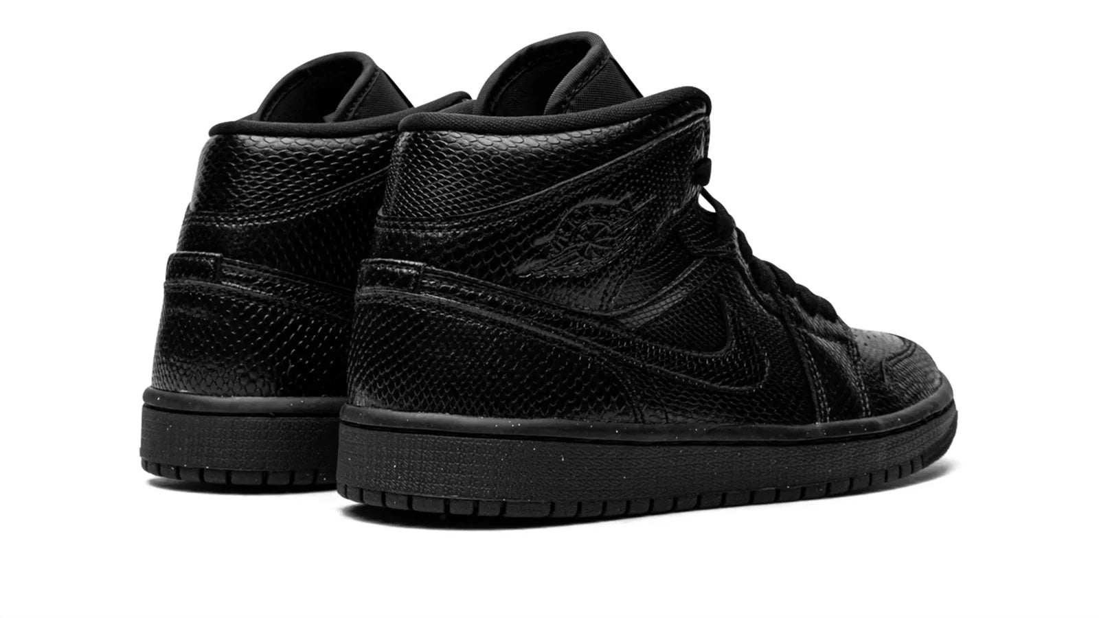 AIR JORDAN 1 MID WMNS Black Snakeskin