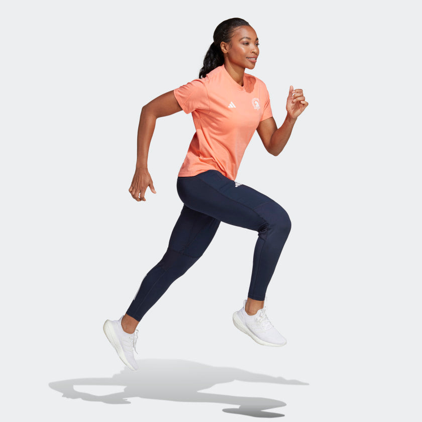 Women's Boston Marathon 2023 Made with Nature Running Tee