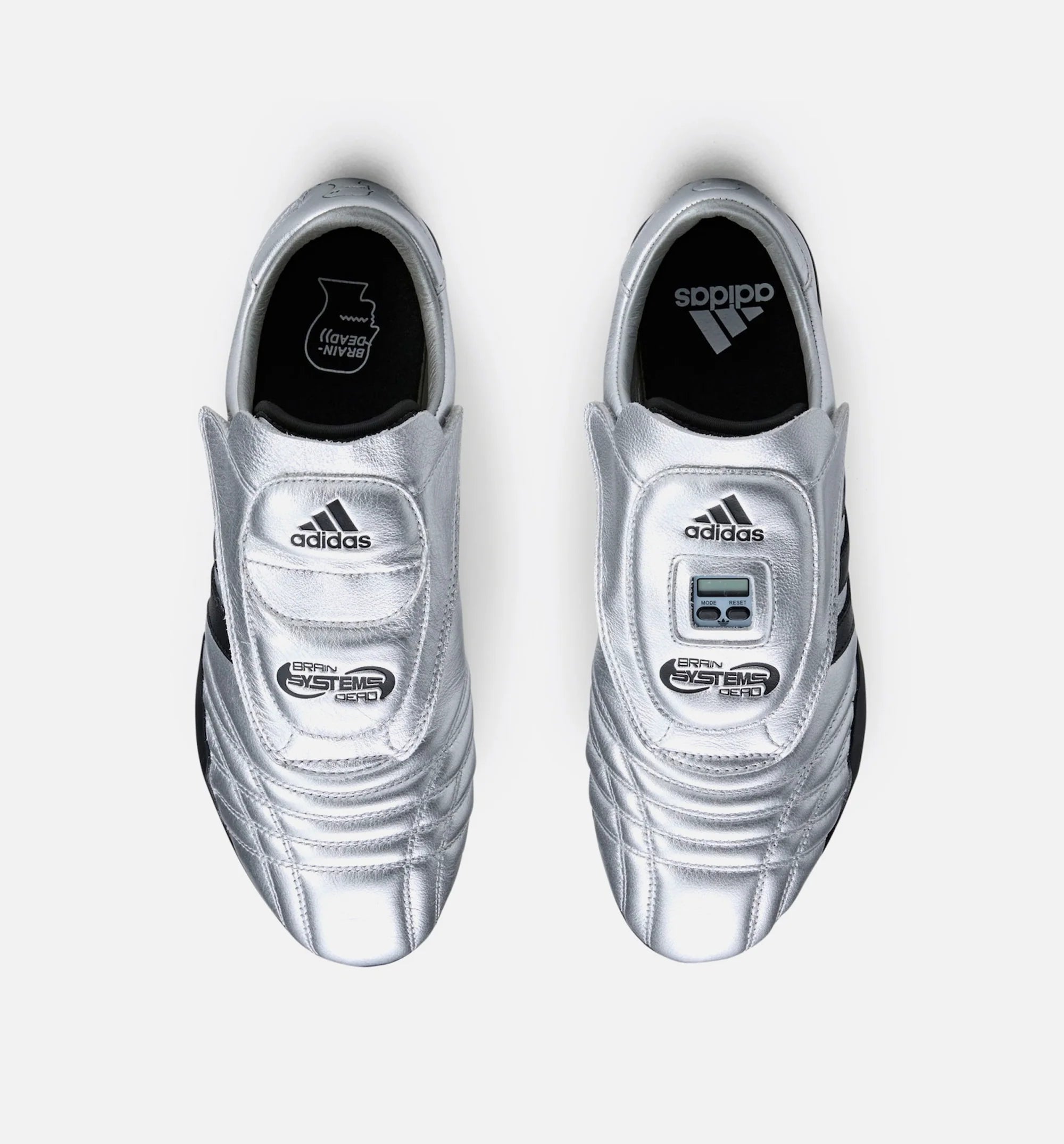Brain Dead x Adidas Taekwondo Mens Lifestyle Shoe Silver Metallic Core Black