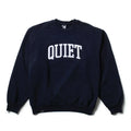 The Quiet Life Arch Applique Crew Neck Navy