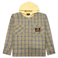Wolf Hooded Overshirt Grey