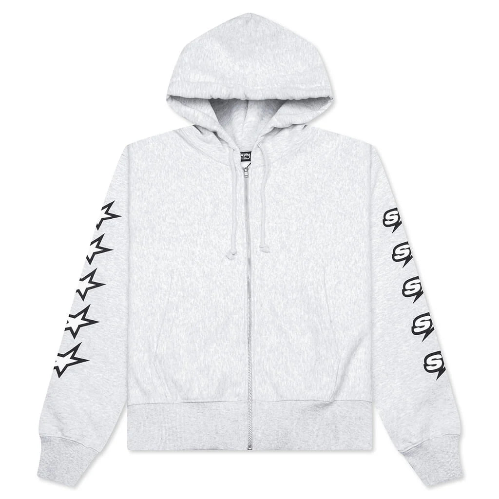 Speedway Zip Hoodie Ash Heather