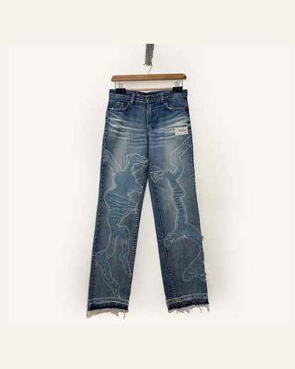 Just A Random Blue Denim Jeans HG x Just A Karigar