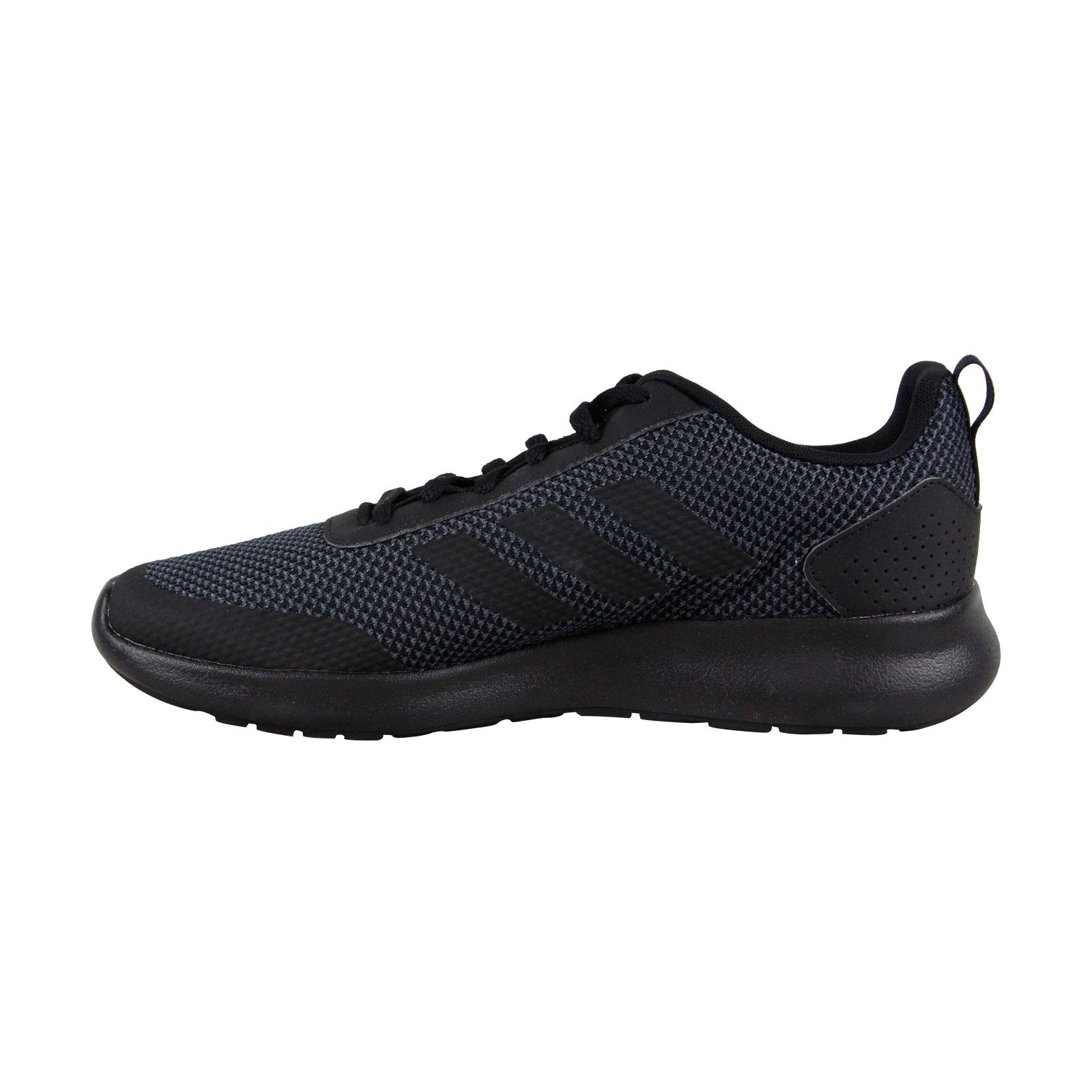 Argecy DB1455 Mens Black Canvas Lace Up Lifestyle Sneakers Shoes