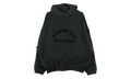 Nylon Fleece Hoodie "Jet Black" 202SP244314F