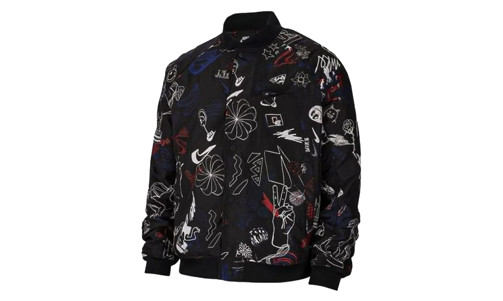 Sportswear NSW All Over Print Bomber Jacket "Black" CJ5042 010