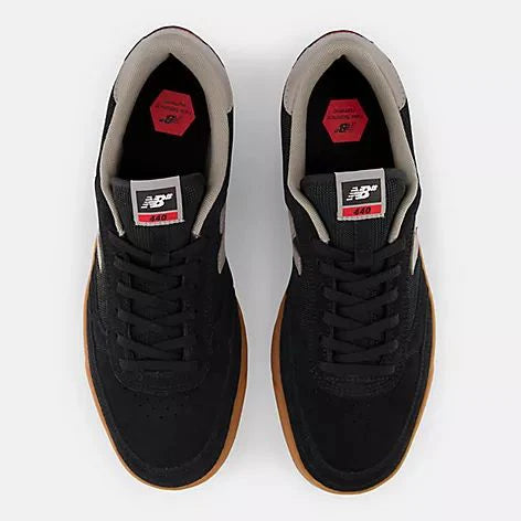 New Balance Numeric 440 Black Gray Red