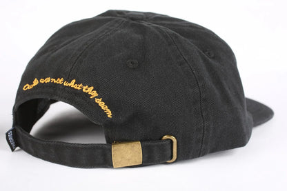Theories Not What They Seem Strapback Hat Black
