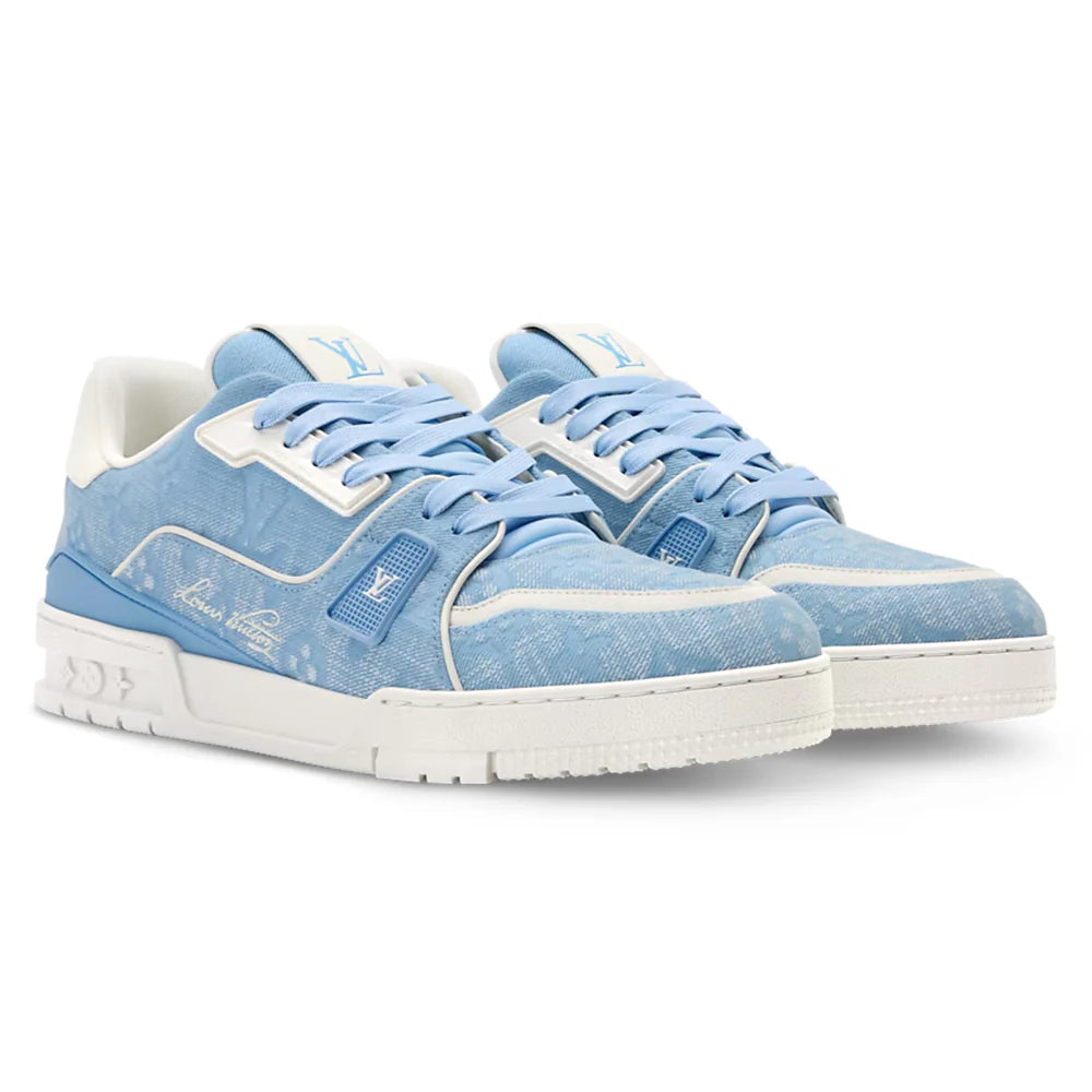 LV Trainer Blue Canvas