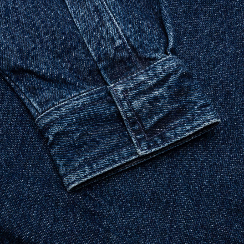 Monterey Shirt Jacket Blue Stone Washed