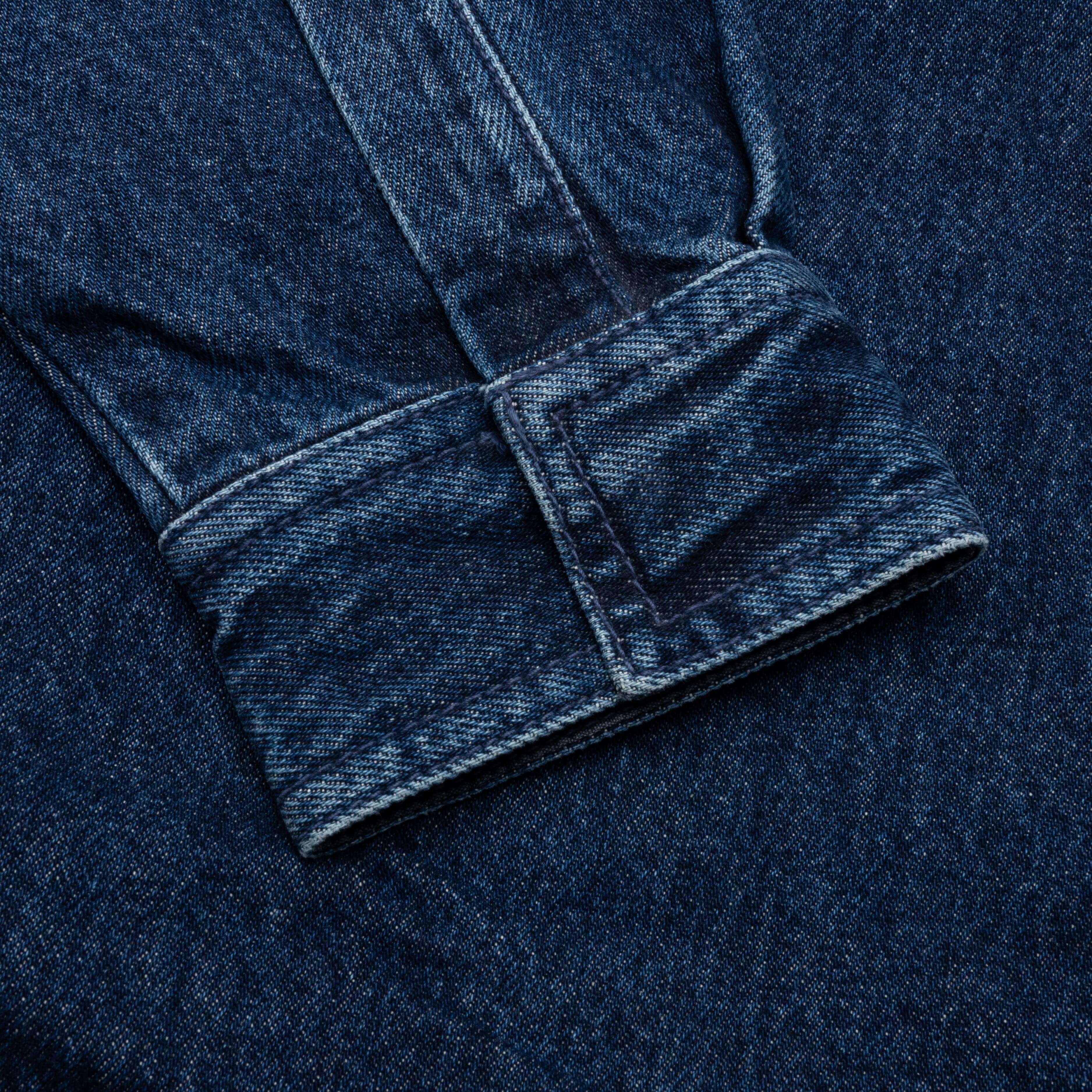 Monterey Shirt Jacket Blue Stone Washed