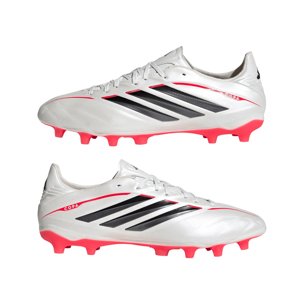 adidas Copa Pure IV Pro FG Firm Ground Mens Soccer Cleats Zero Metal Black Lucid Red