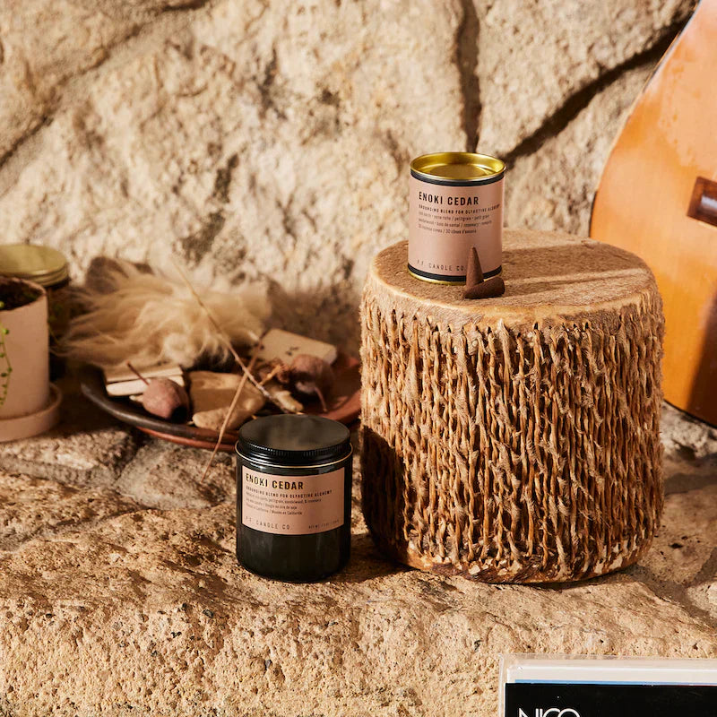 Enoki Cedar Incense Cones