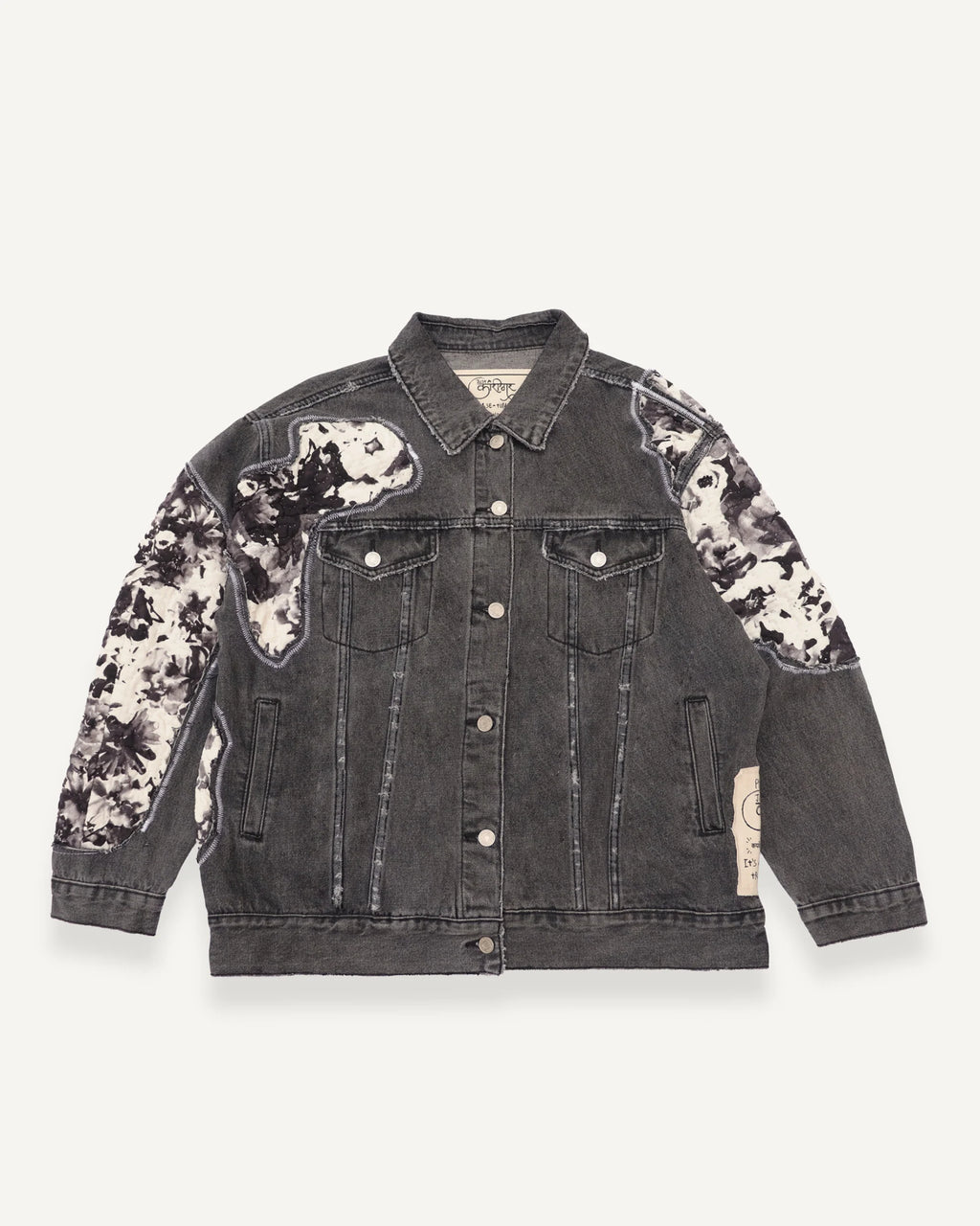 Inner Workings Black Denim Jacket HG x Just A Karigar