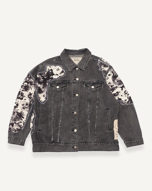 Inner Workings Black Denim Jacket HG x Just A Karigar
