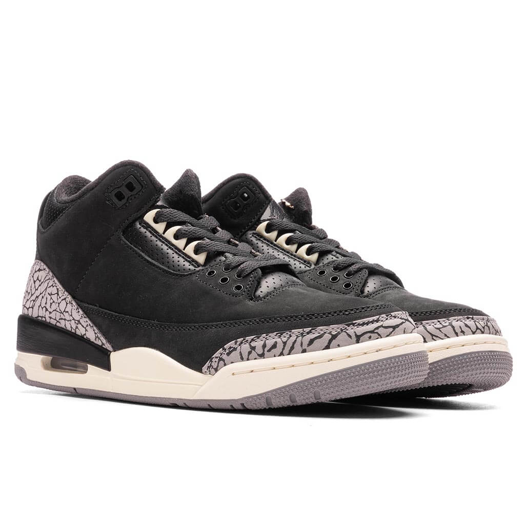 Womens Air Jordan 3 Retro Off Noir Black Sail