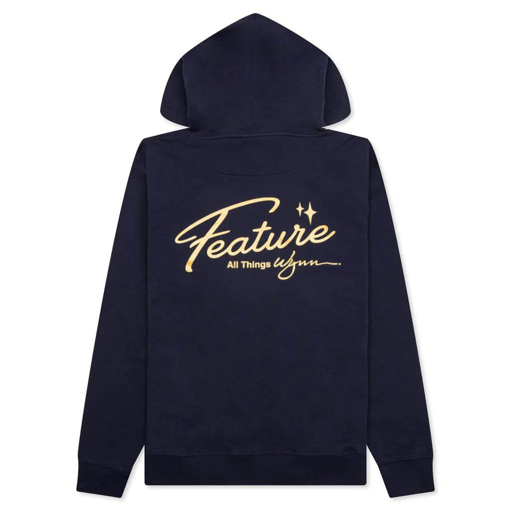 Feature x Wynn Shine Hoodie Navy