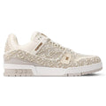 LV Trainer Sneaker Beige