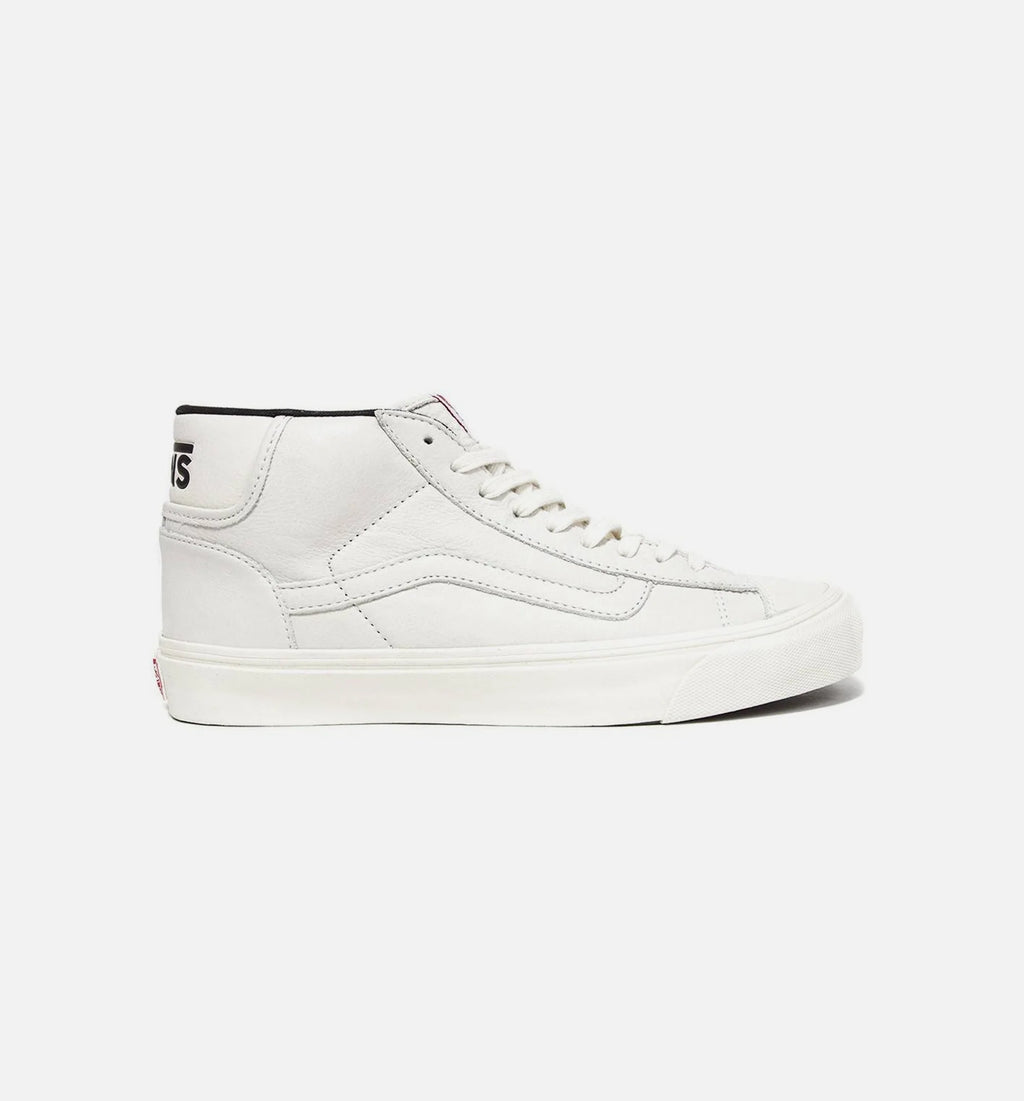 Vault OG Mid Skool Mens Skate Shoes White Gum