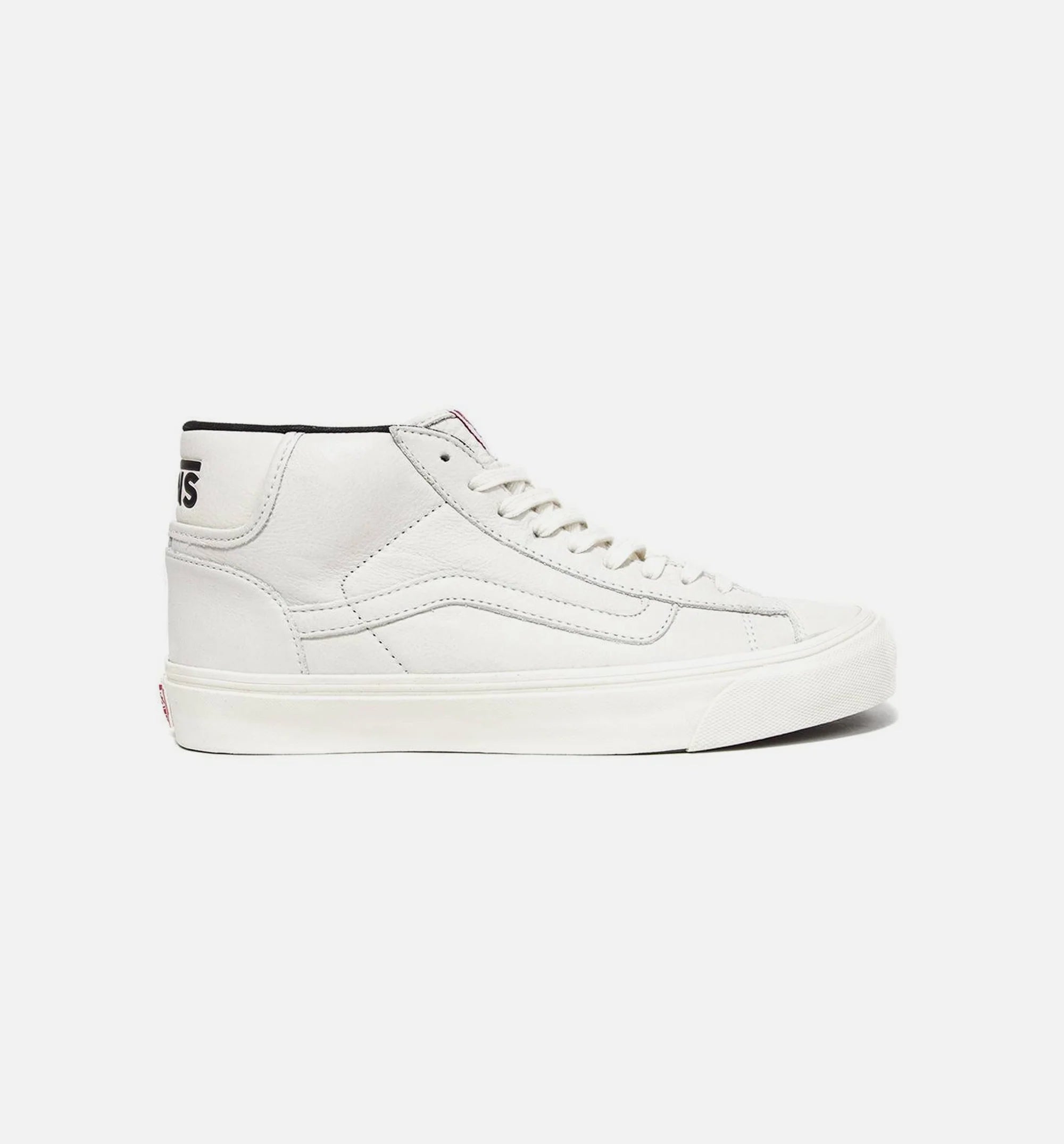 Vault OG Mid Skool Mens Skate Shoes White Gum
