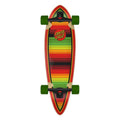 Santa Cruz Serape Dot Pintail Longboard Complete 920in