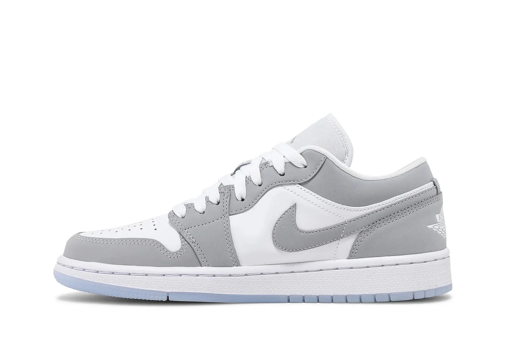 Wmns Jordan 1 Low White Wolf Grey