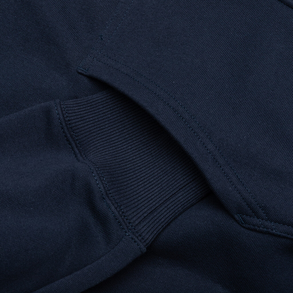 Well Suited Zip Hoodie Navy