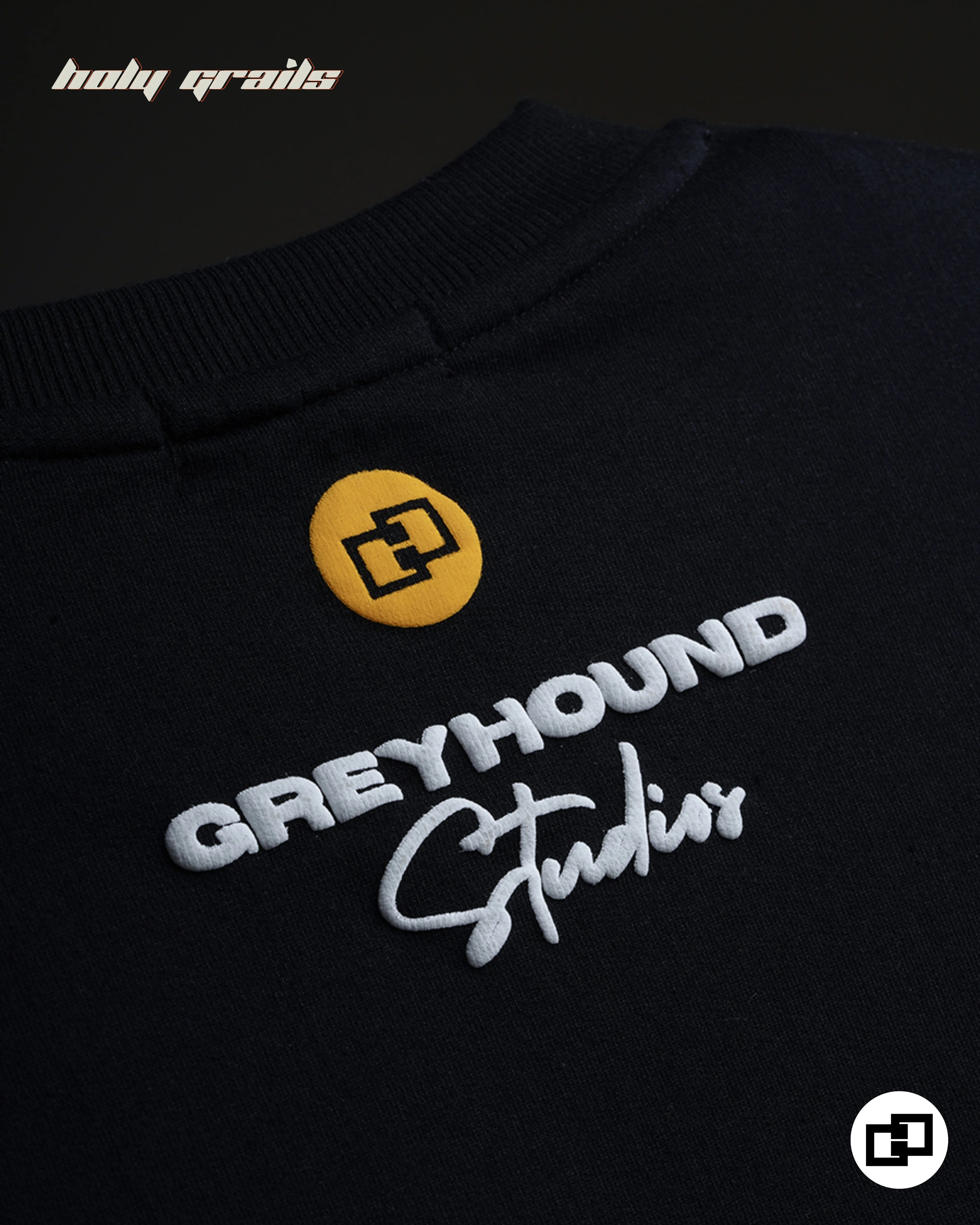 Reppin Black Tee HG x Grey Hound Clothing