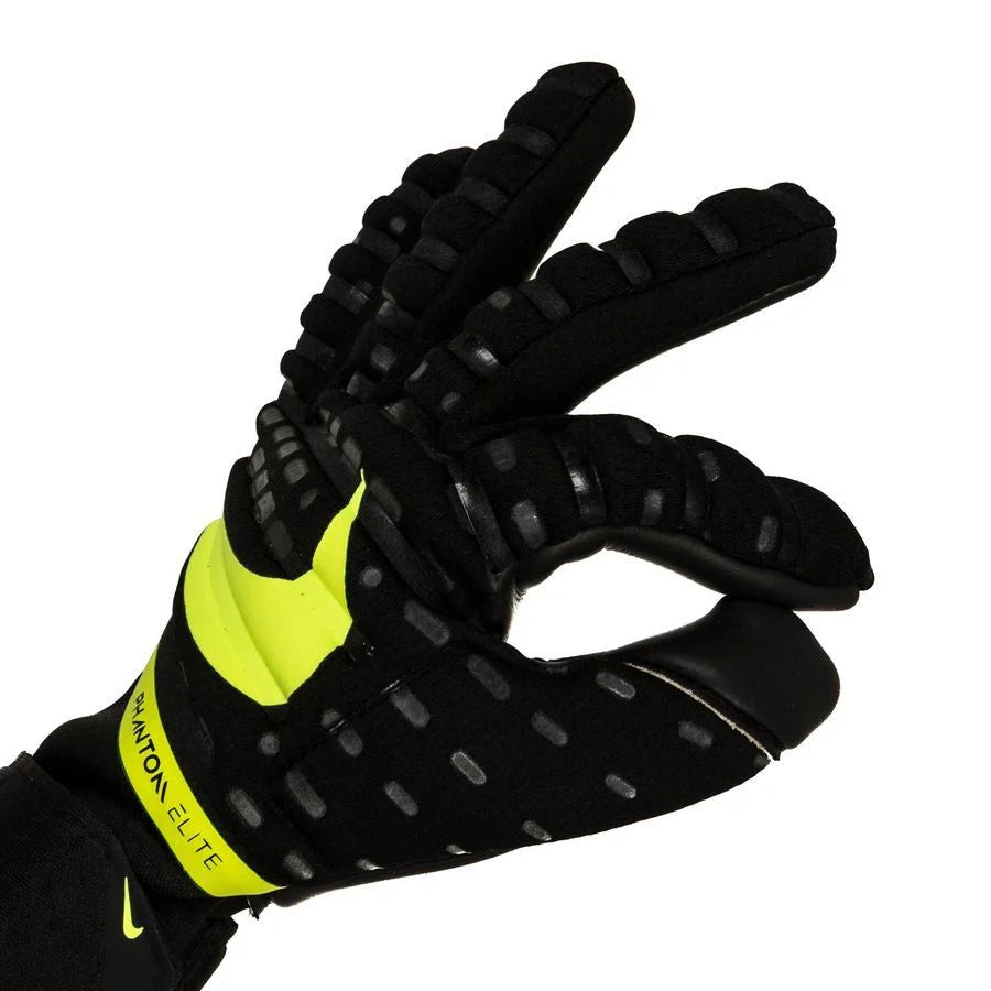Nike Phantom Elite Goalkeeper Gloves Black Volt