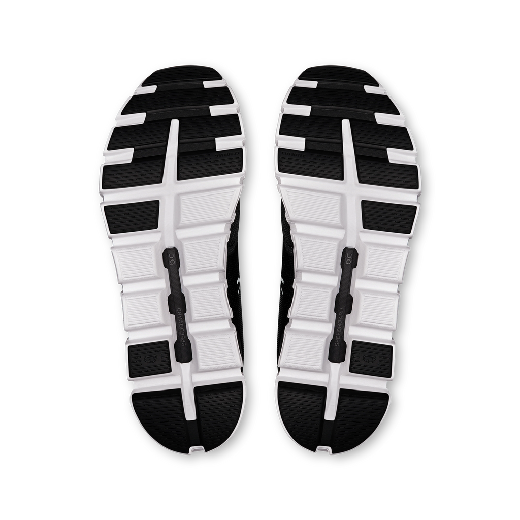 Men's Cloud 6 Wide in Black/White