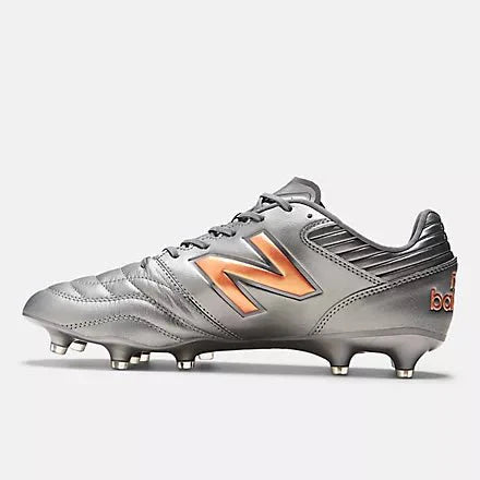 New Balance 442 Pro FG V2 Firm Ground Soccer Cleats Silver
