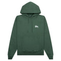 Basic Stussy Pigment Dyed Hoodie Forest