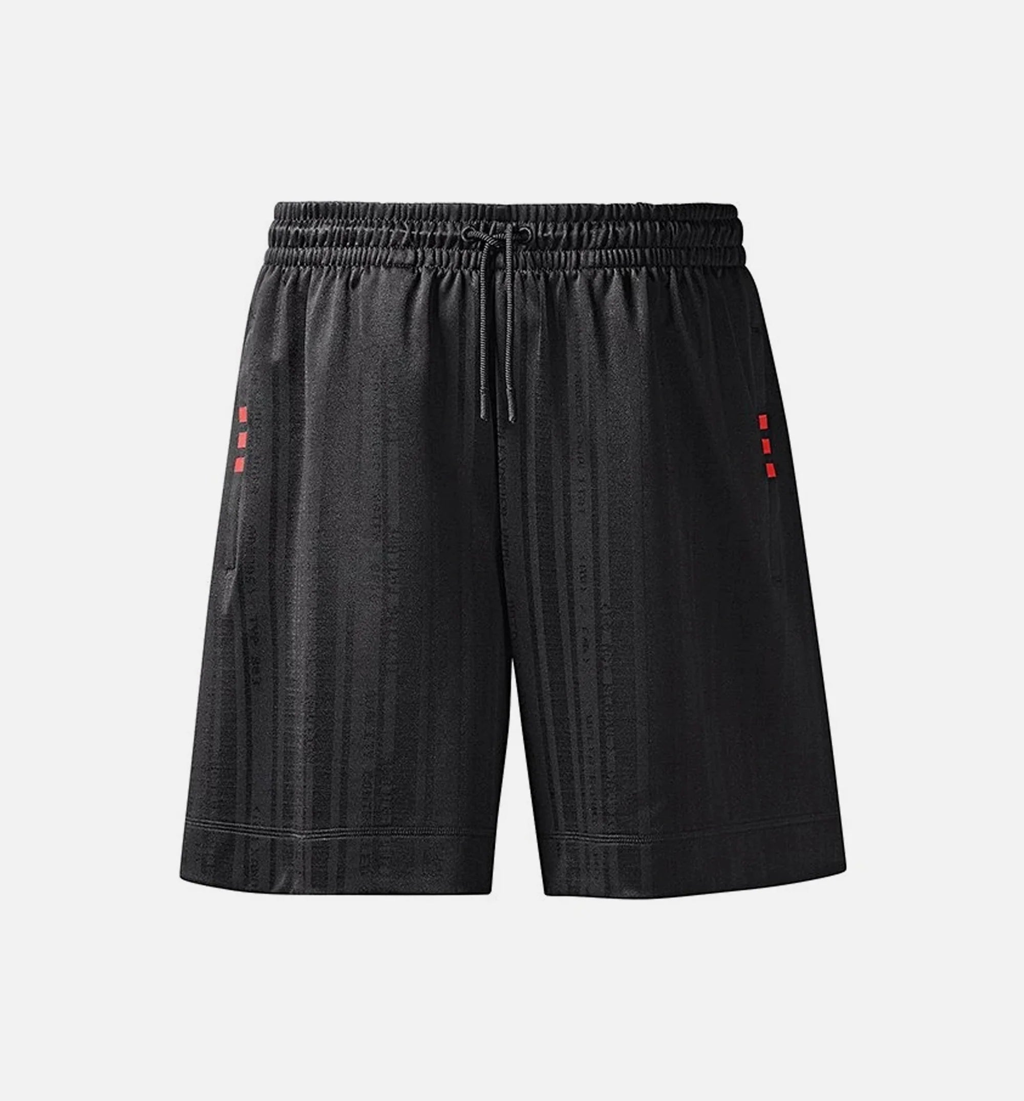 adidas Originals X Alexander Wang Mens Soccer Shorts Black Red