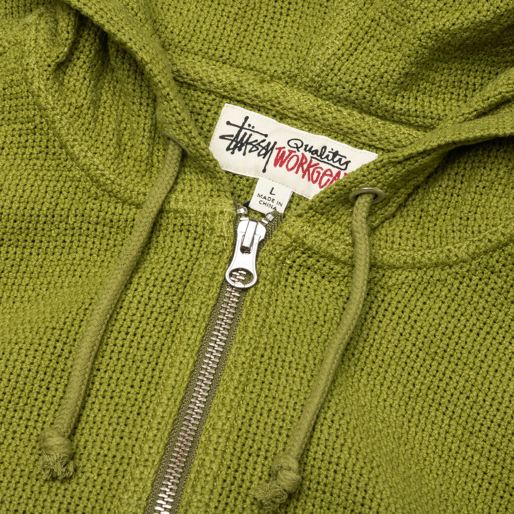 Work Jacket Cotton Mesh Green