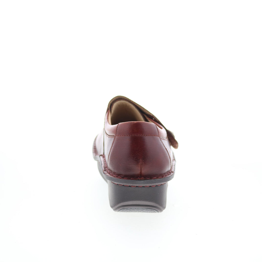 Alegria Deliah DEL-8100 Womens Brown Leather Loafer Flats Shoes