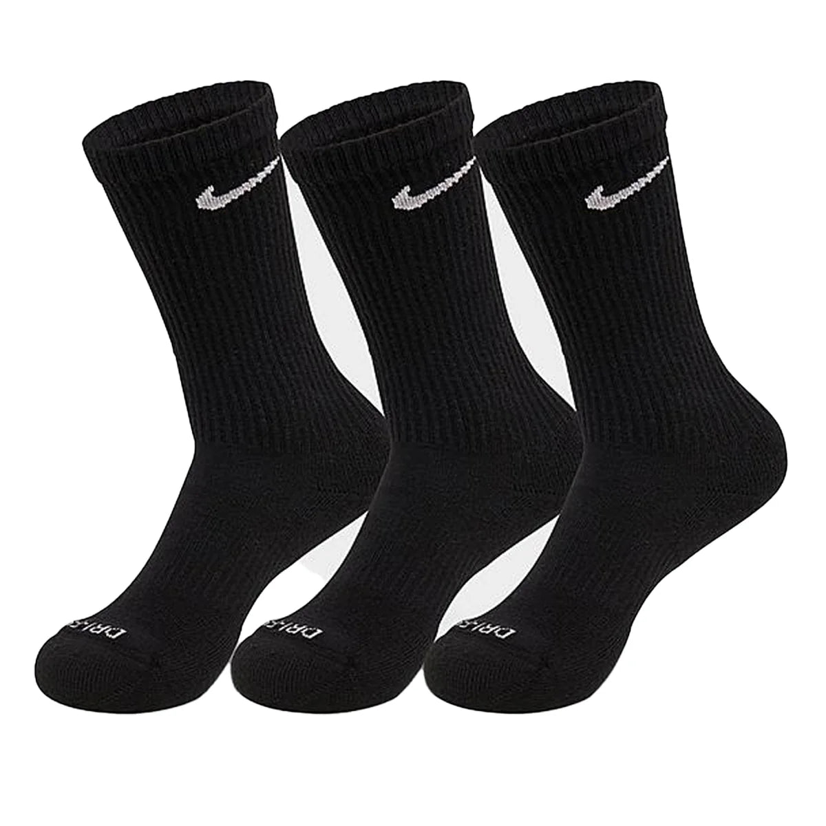 Nike Everyday Plus Crew Socks 3 Pack Black