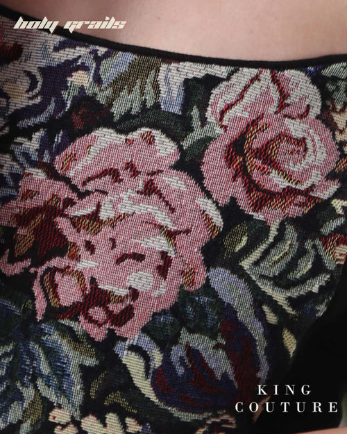 Floral Jacquard Corset HG x King Couture