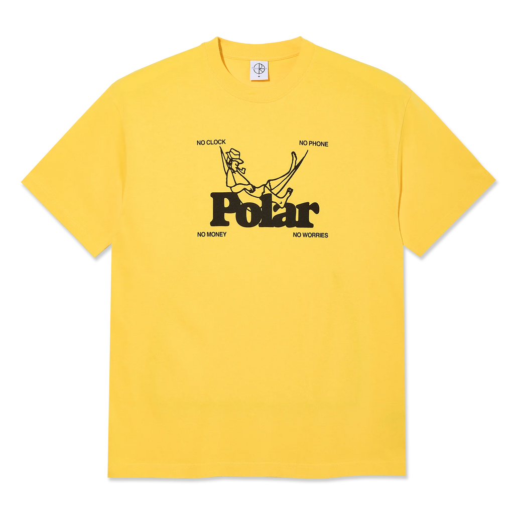 Polar Skate Co No Worries Tee Lemon