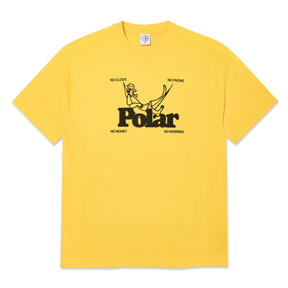 Polar Skate Co No Worries Tee Lemon