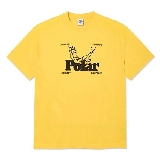 Polar Skate Co No Worries Tee Lemon
