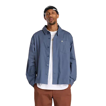 New Balance Numeric Button Up Shirt Vintage Indigo