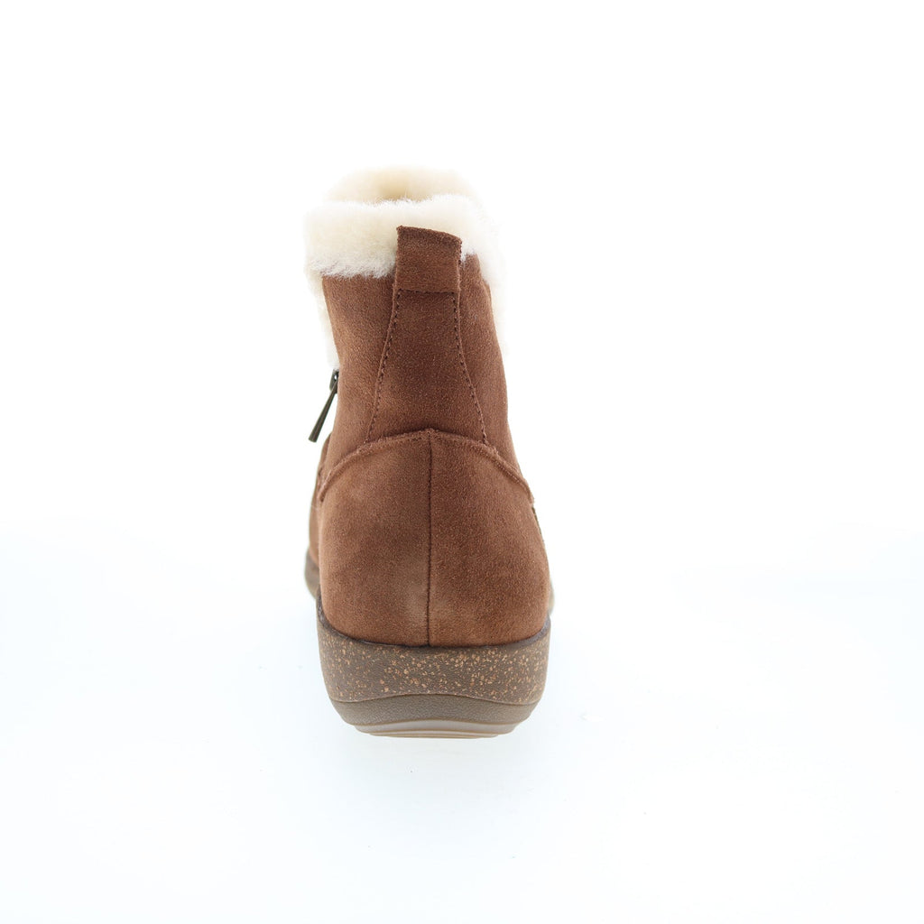 Aetrex Remi DM752 Womens Brown Suede Lace Up Casual Dress Boots