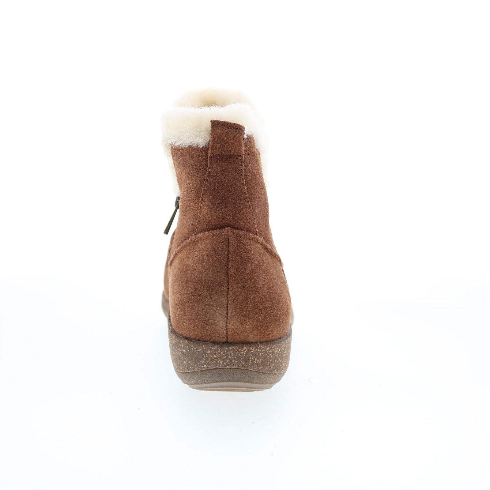 Aetrex Remi DM752 Womens Brown Suede Lace Up Casual Dress Boots