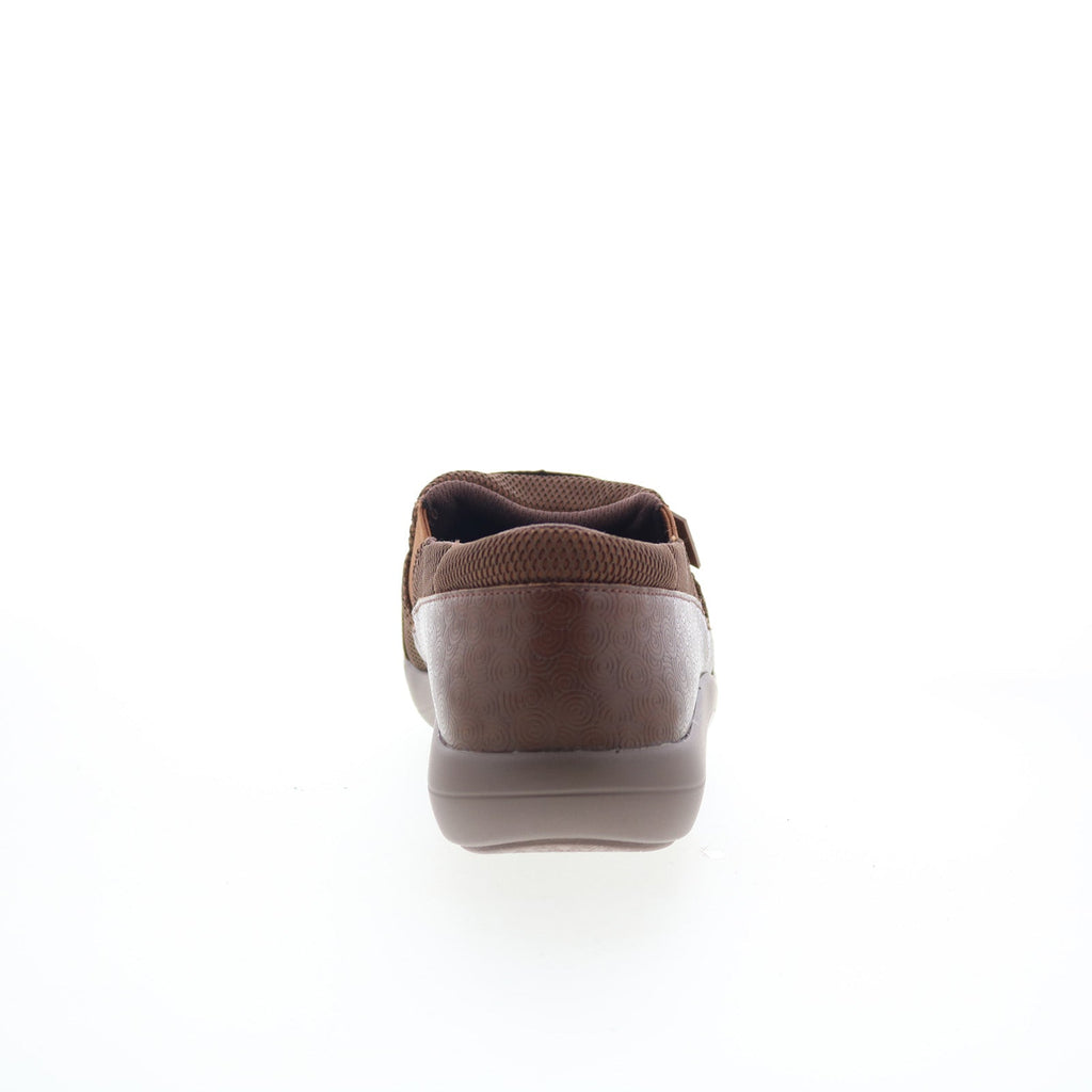 Alegria Duette Swirl Wind Womens Brown Synthetic Loafer Flats Shoes