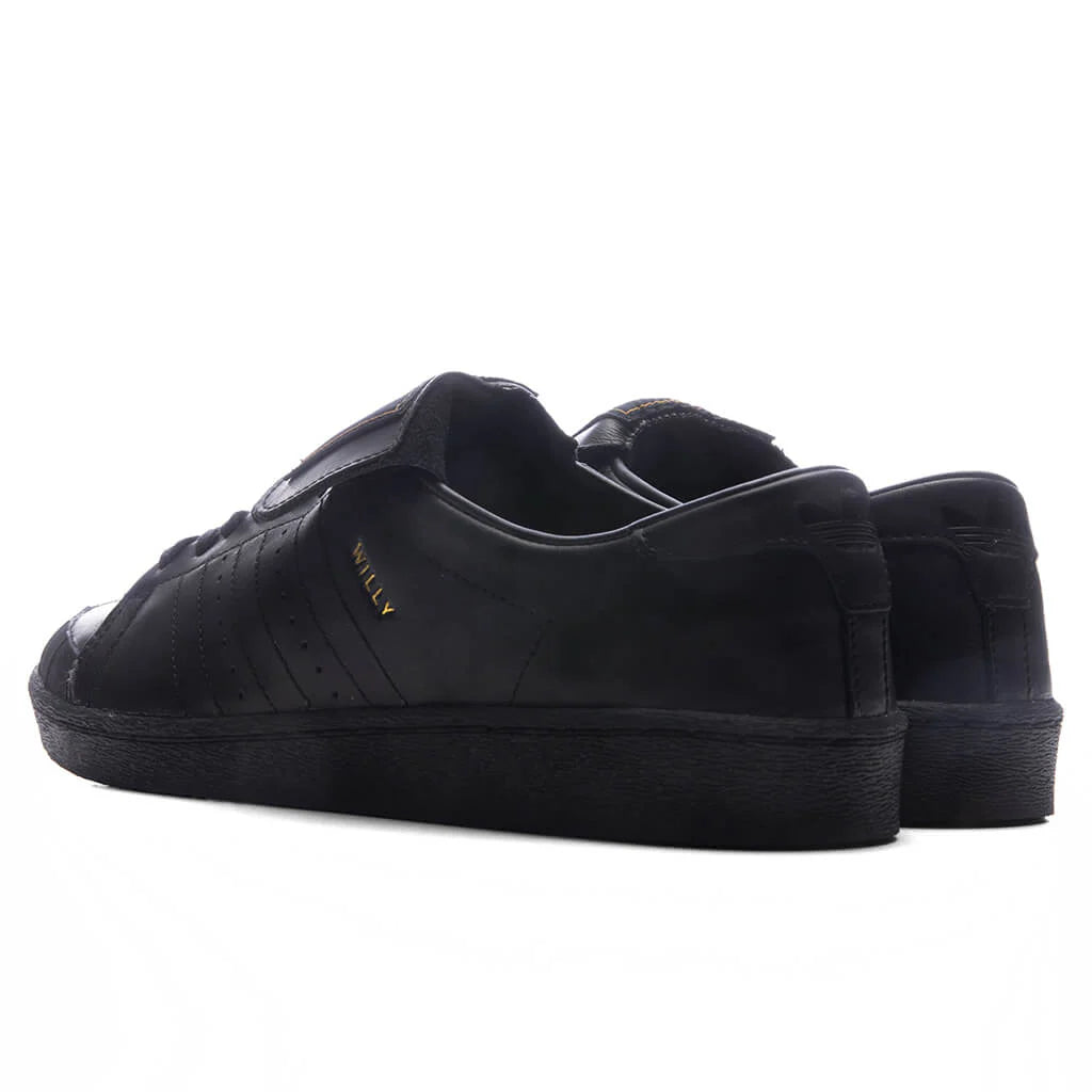 adidas Originals x Willy Chavarria Jabbar Low Core Black Core Black Gold Metallic