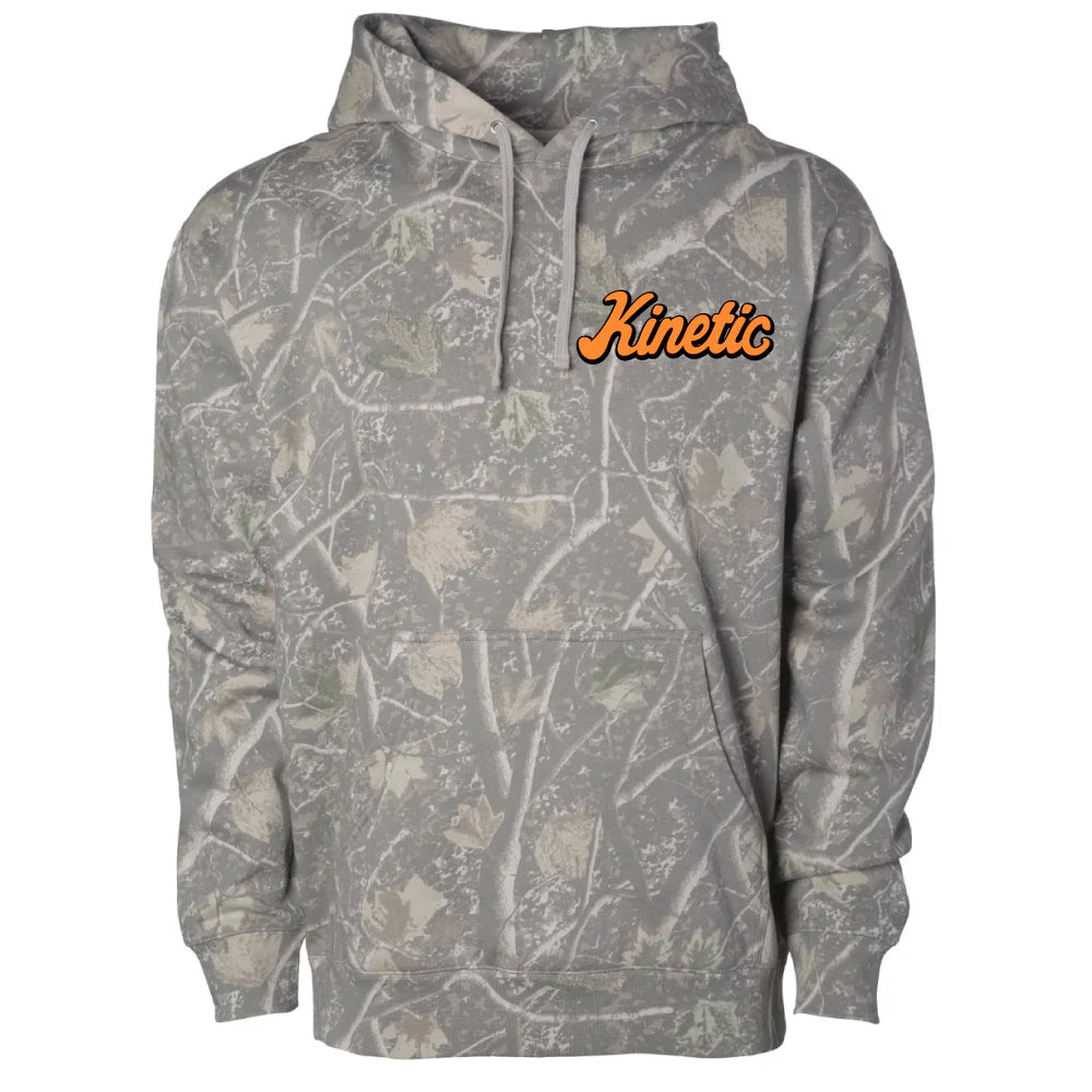 Kinetic Spot Hunter Hoodie Light Camo Orange Black