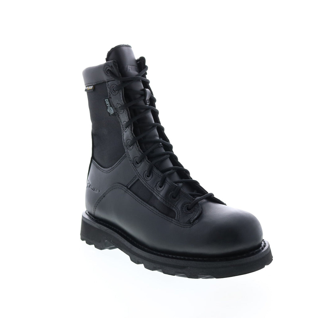 Bates 8" Durashocks Waterproof Lace To Toe Mens Black Wide Tactical Boots
