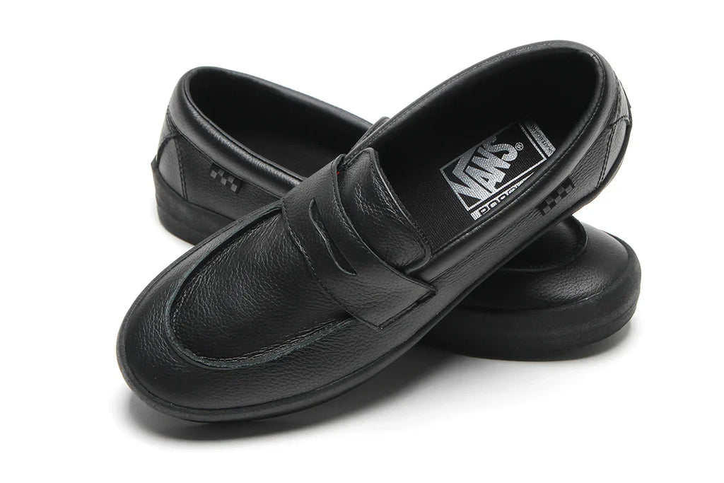 Vans Skate Loafer Black Leather
