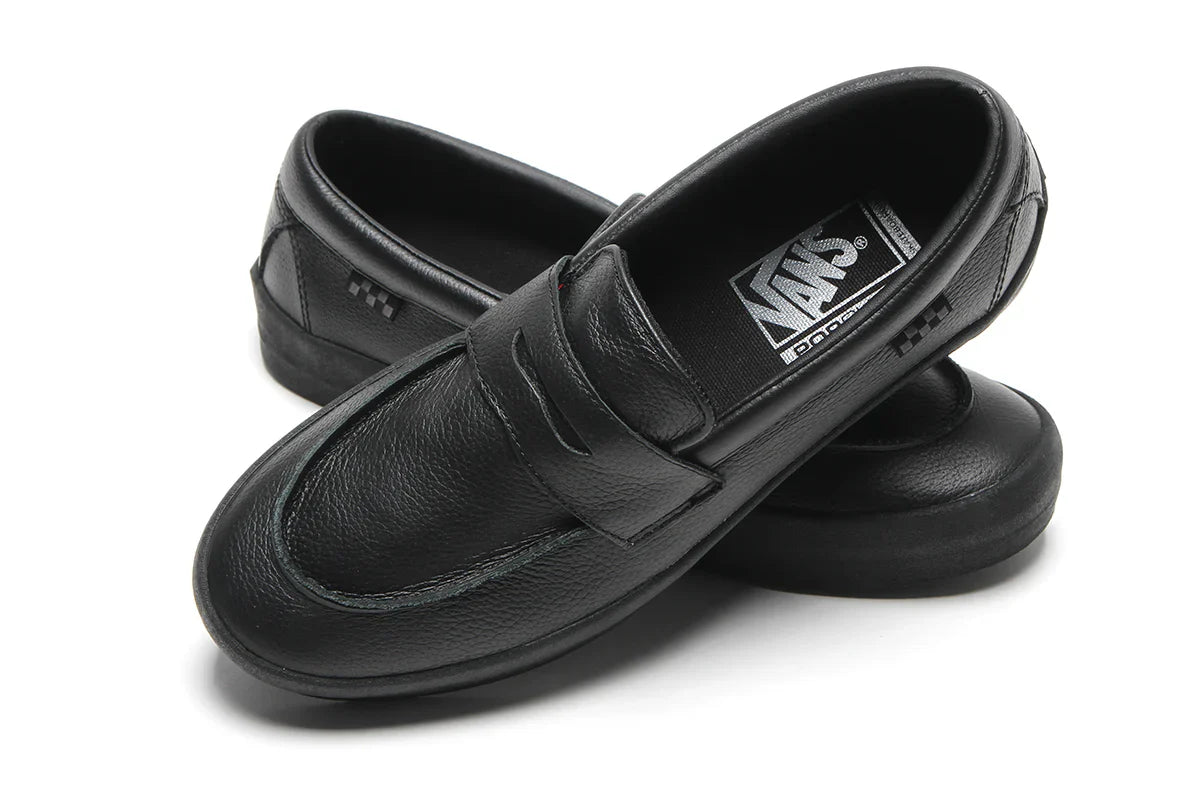 Vans Skate Loafer Black Leather